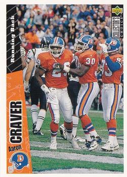 Aaron Craver Denver Broncos 1996 Upper Deck Collector's Choice NFL #87